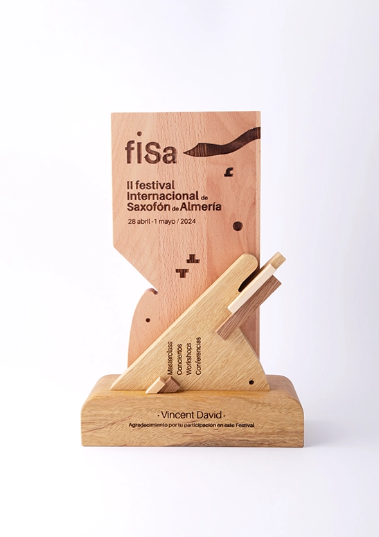 Branding y estrategia, en Ciudad Real. Festival internacional de saxofón de Almería