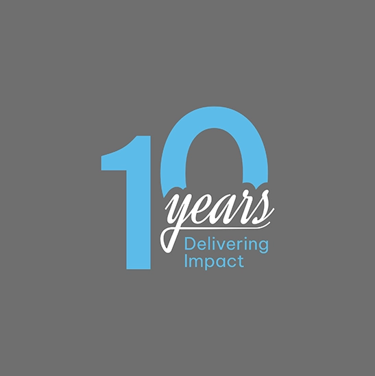 Diseño y creatividad, en Ciudad Real. Diseño de logotipo 10º Aniversario. Aninver