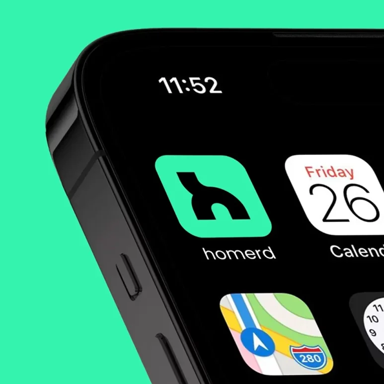 Homerd APP. Diseño de identidad corportativa