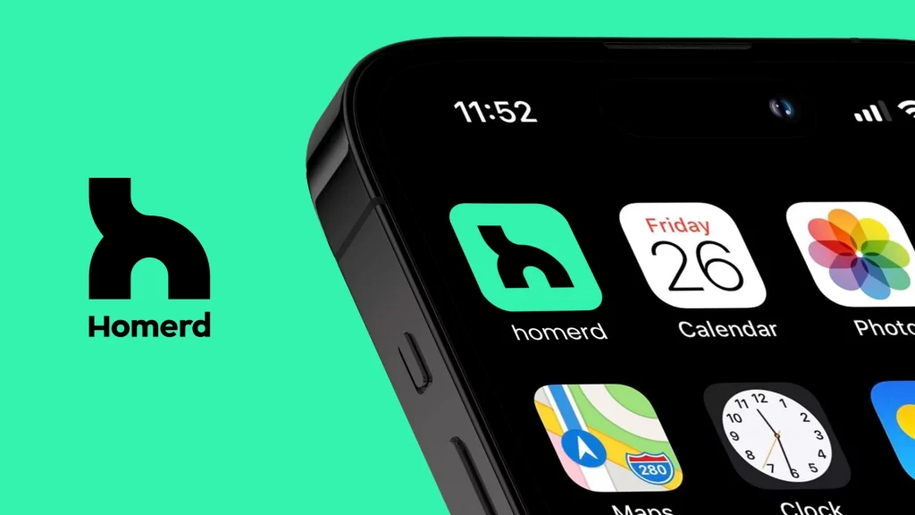 Diseño de marca y branding, en Ciudad Real. icono app Homerd